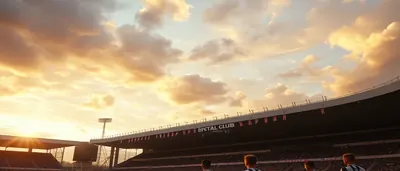 Eddie Howe on the sideline, gesturing passionately, wearing a plain black blazer over a white shirt, no badge, with a...
