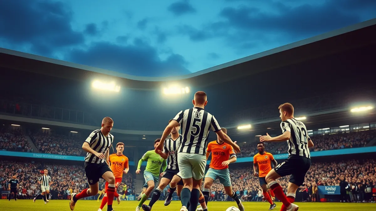 Newcastle United Eyes Champions League Win