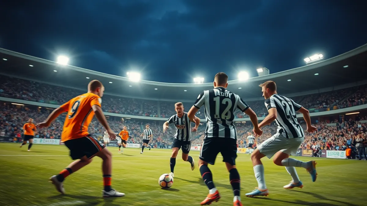 Newcastle United Takes on Barcelona in UEFA Clash