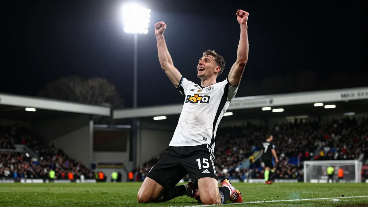 Leeds secured a 4-1 Premier League win over Newcastle with goals from Bogle, Calvert-Lewin and Okafor after Miley's early...